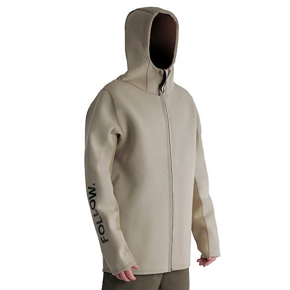 Neoprenová bunda Follow Company Neo Jacket khaki 2026 - 1