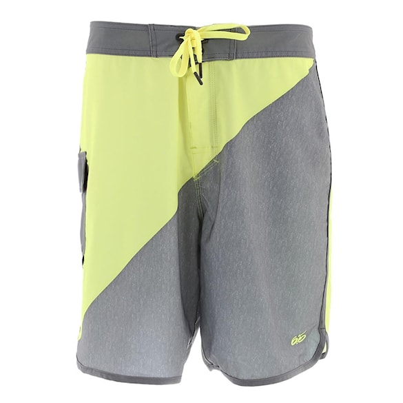 Plavky Nike Action Gym Angleprint cool grey/lemon 2012 - 1