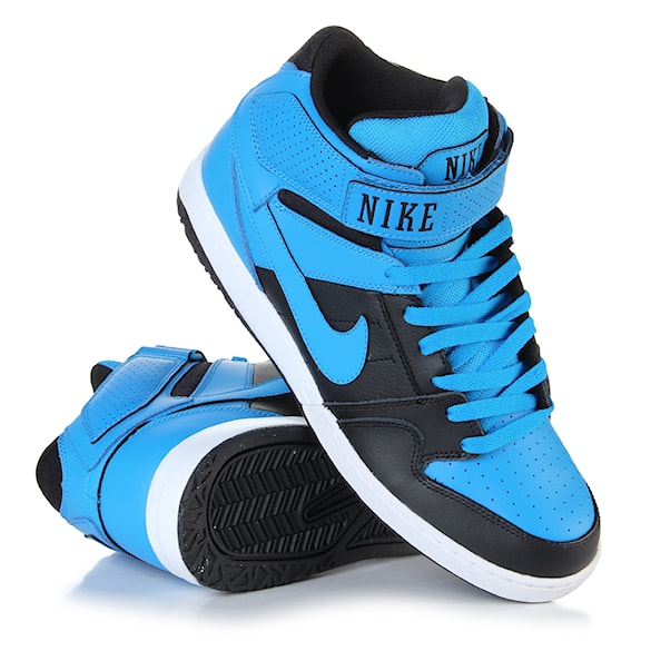 Tenisky Nike Action Mogan Mid 2 black/photo blue 2013 - 1