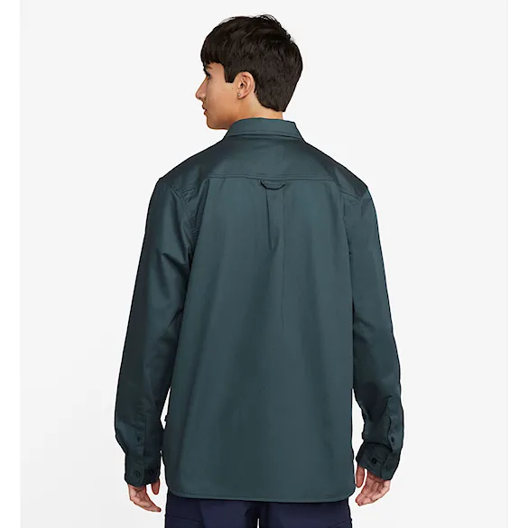 Košeľa Nike SB Tanglin LS Woven Button Up deep jungle 2023 - 2