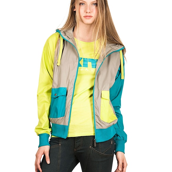 Street bunda Nikita Angler lime punch/baltic/elephant 2013 - 1