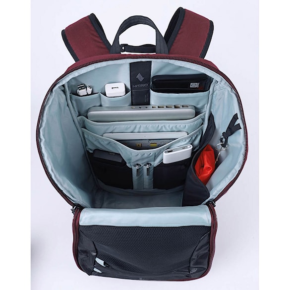 Plecak Nitro Nikuro Traveler wine - 14