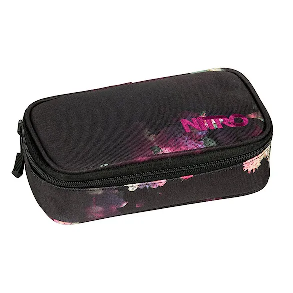 School Case Nitro Pencil Case XL black rose - 1