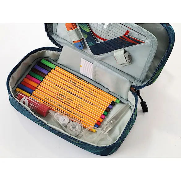 Školské puzdro Nitro Pencil Case XL tropical - 7
