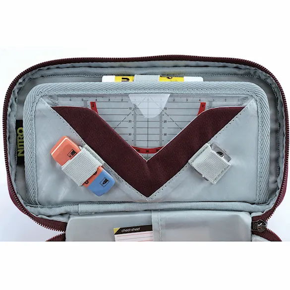 Školské puzdro Nitro Pencil Case XL wine - 11