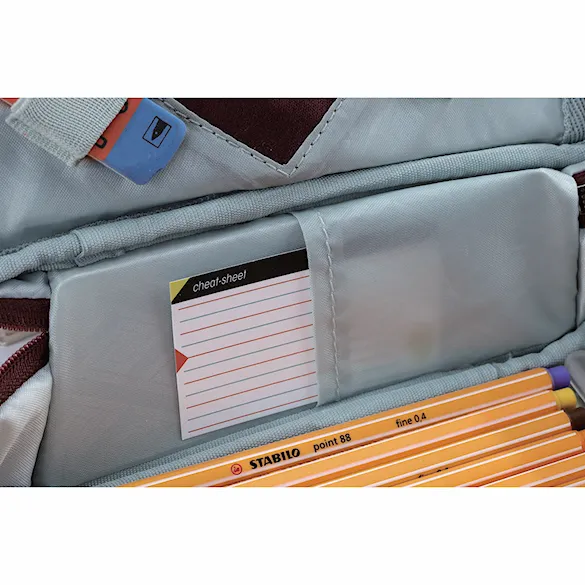 Školské puzdro Nitro Pencil Case XL wine - 13