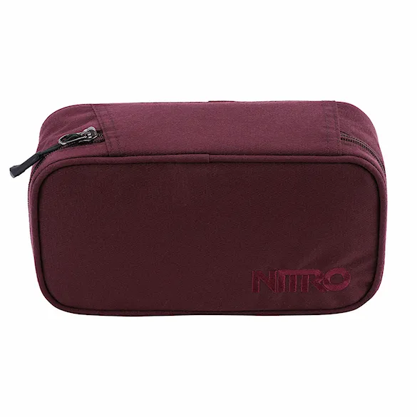 Školské puzdro Nitro Pencil Case XL wine - 7