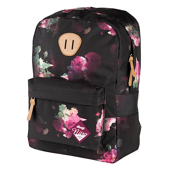 Backpack Nitro Urban Classic black rose - 1