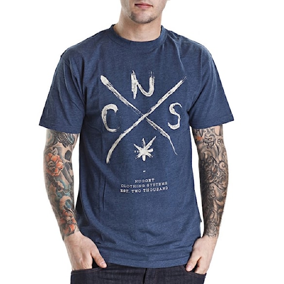 Tričko Nugget Mark heather denim 2013 - 1