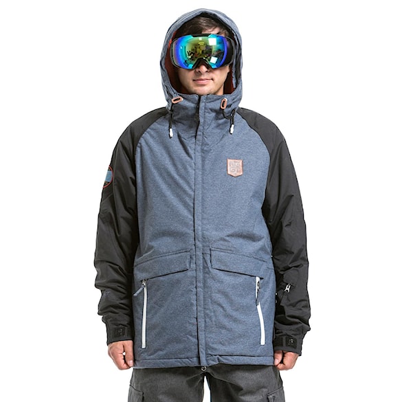 Bunda na snowboard Nugget Scalar denim/black 2018 - 1