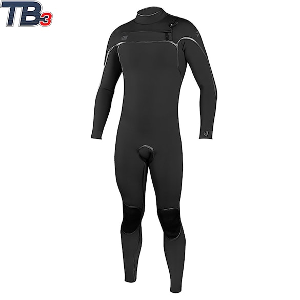 Neopren O'Neill Psycho One 4/3 Chest Zip Full black/black 2018 - 1