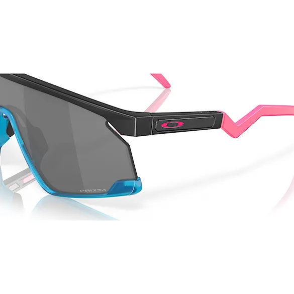 Okulary rowerowe Oakley Bxtr matte black/teal | prizm black - 4