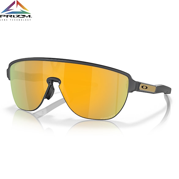 Okulary rowerowe Oakley Corridor matte carbon | prizm 24k - 1