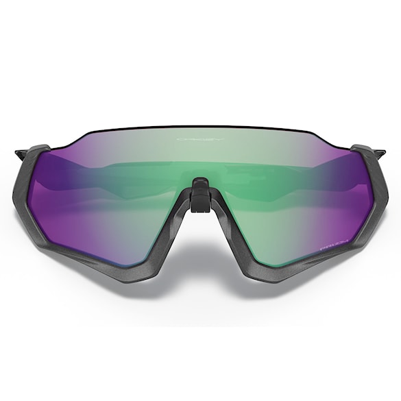 Bike Eyewear Oakley Flight Jacket mt steel | prizm road jade - 3