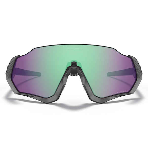 Bike Eyewear Oakley Flight Jacket mt steel | prizm road jade - 4