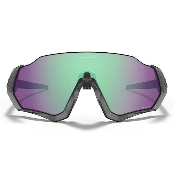 Bike Eyewear Oakley Flight Jacket mt steel | prizm road jade - 4