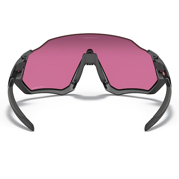 Bike Eyewear Oakley Flight Jacket mt steel | prizm road jade - 7