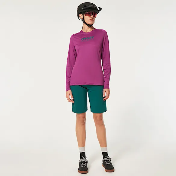 Bike kraťasy Oakley Wms Drop In MTB Short bayberry 2022 - 4