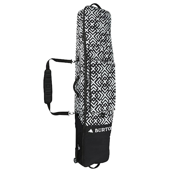 Obal na snowboard Burton Wheelie Gig Bag geo print 2016 - 1