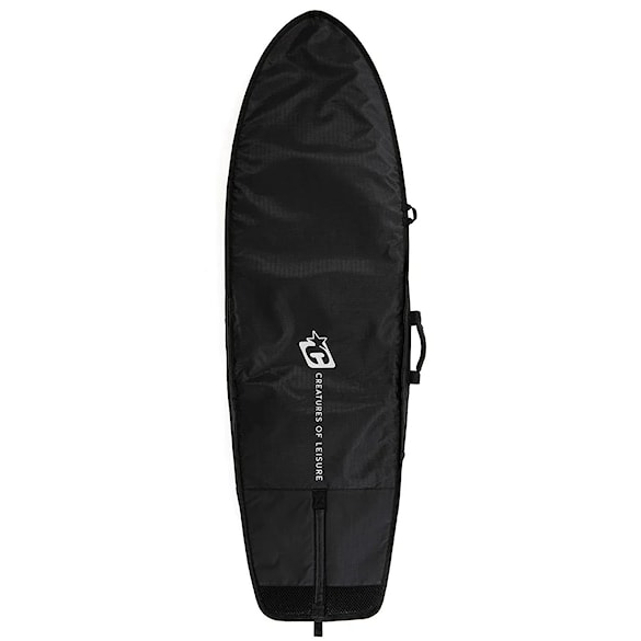 Obal na surf Creatures Fish Day Use DT 2.0 5'0" black silver - 2