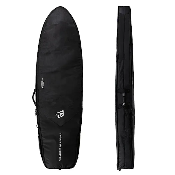 Obal na surf Creatures Fish Double DT2.0 6'3" black silver - 1