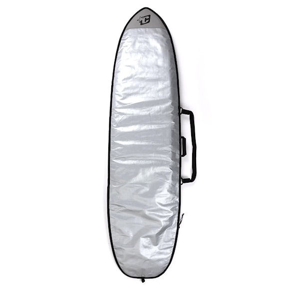 Pokrowiec na surf Creatures Fish Icon 7'6" silver black - 3