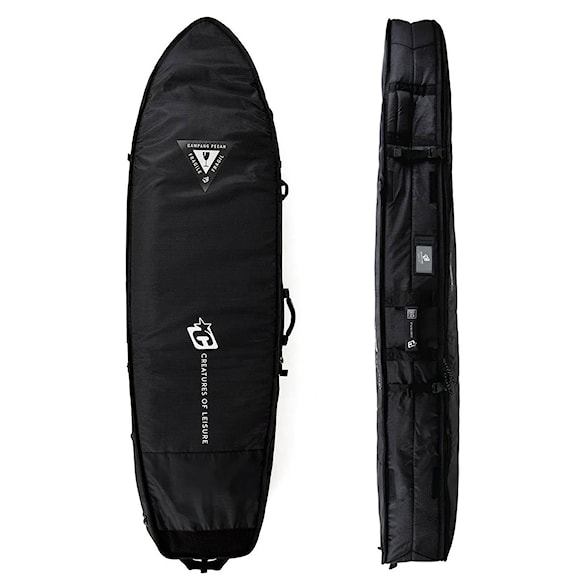 Obal na surf Creatures Fish Triple DT2.0 6'3" black silver - 1