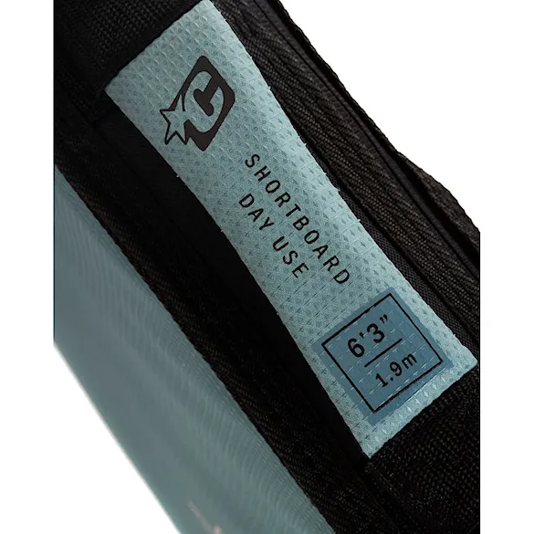 Surfboard Bag Creatures Shortboard Day Use DT2.0 6'7" slate blue - 4
