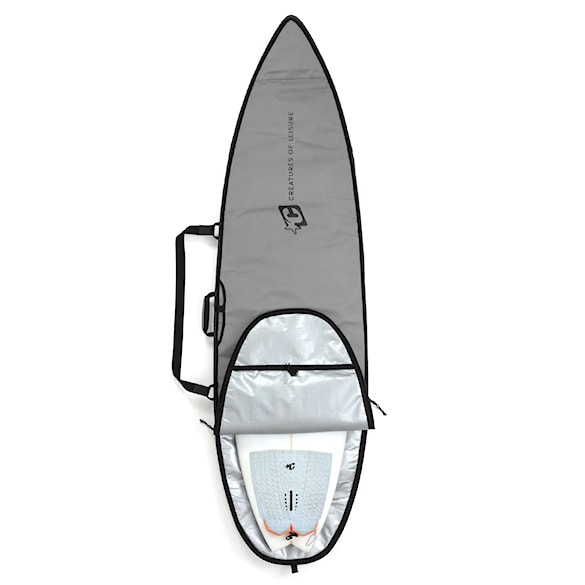 Obal na surf Creatures Shortboard Icon 6'0" silver black - 3