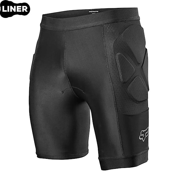 Protective Shorts Fox Baseframe New Short black - 1
