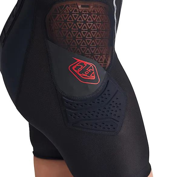 Protective Shorts Troy Lee Designs Stage Ghost D3O Short Baselayer solid black - 2