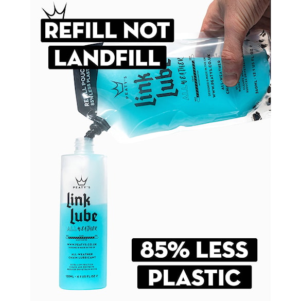 Mazivo Peaty's Linklube All-Weather Refill Pouch 360 ml - 2