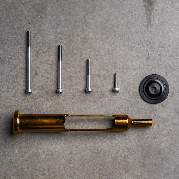 Narzędzie rowerowe OneUp EDC Threadless Carrier V2 orange - 4