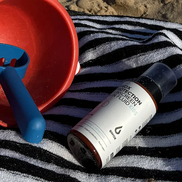 Sunscreen SWOX Mineral Sun Fluid Kids SPF 50 - 5