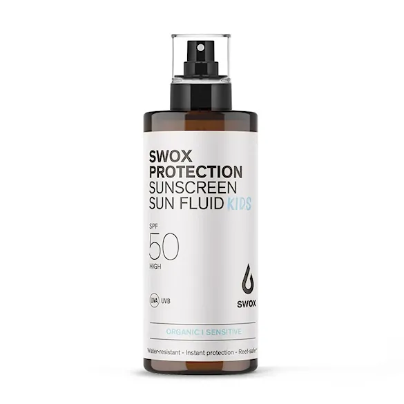 Sunscreen SWOX Mineral Sun Fluid Kids SPF 50 - 1