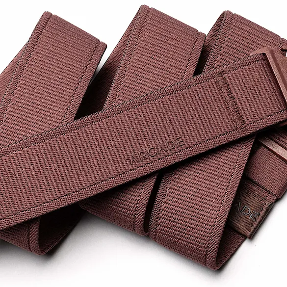 Opasok Arcade Atlas Slim burgundy 2026 - 4