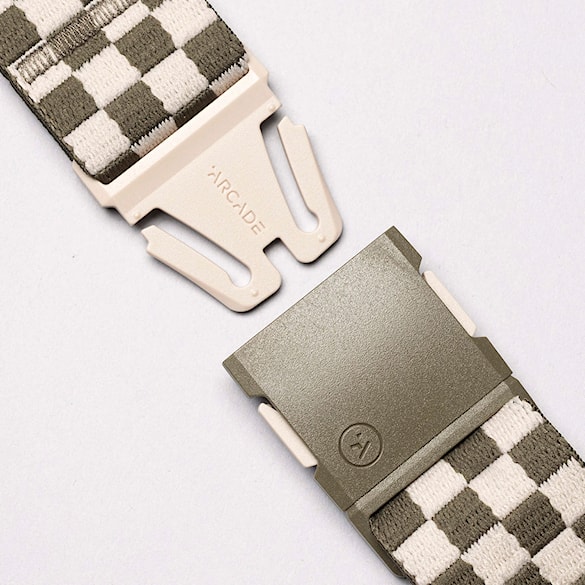 Belt Arcade Check crocodile/khaki 2026 - 2