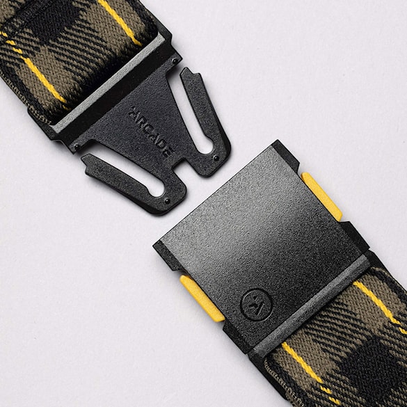 Opasok Arcade Plaid crocodile/mustard 2026 - 2