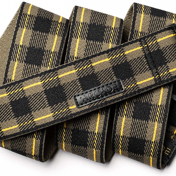 Opasok Arcade Plaid crocodile/mustard 2026 - 3
