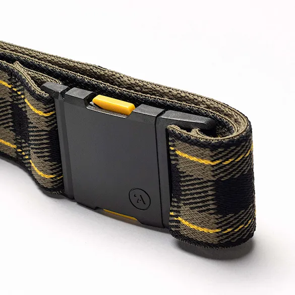 Pasek Arcade Plaid crocodile/mustard 2026 - 4