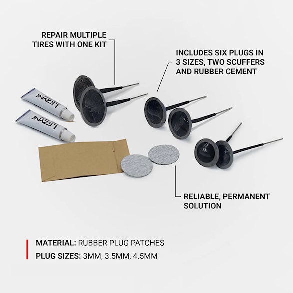 Puncture Repair Lezyne Tubeless Pro Plugs black - 5