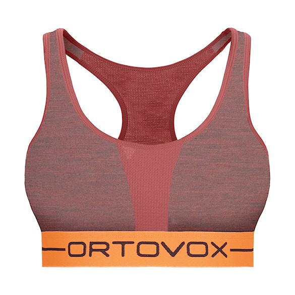 Podprsenka ORTOVOX Wms 185 Rock'n'wool Sport Top blush blend 2020 - 1