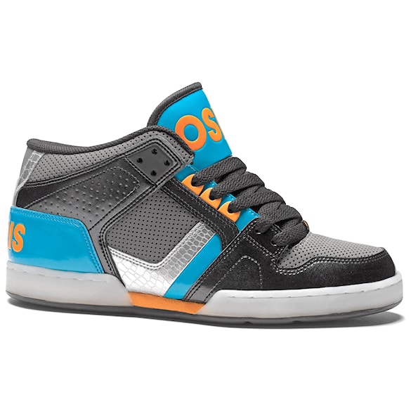 Tenisky Osiris Nyc 83 Mid black/chr/blue - 1