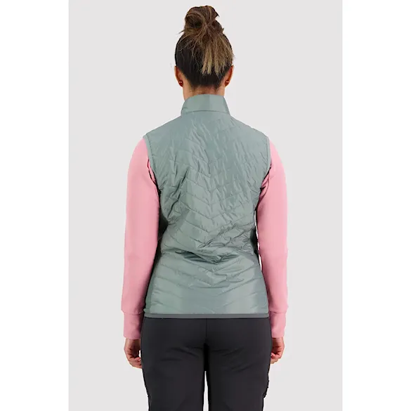 Vest Mons Royale Wms Neve Wool Insulation Vest sage/burnt sage 2023 - 2