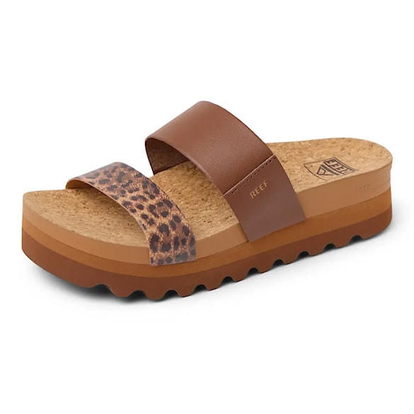 Klapki REEF Wns Cushion Vista Hi brown/leopard 2026 - 4
