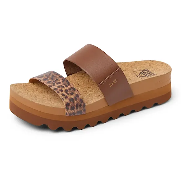 Šľapky REEF Wms Cushion Vista Hi brown/leopard 2026 - 4