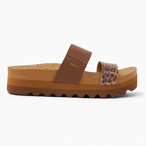 Šľapky REEF Wms Cushion Vista Hi brown/leopard 2026 - 5