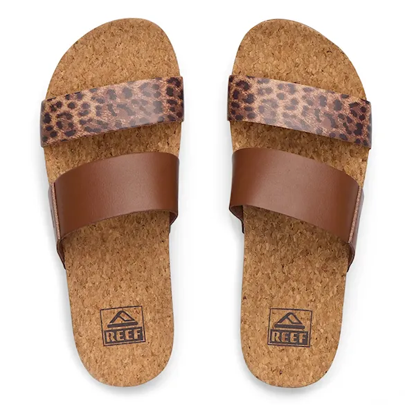 Šľapky REEF Wms Cushion Vista Hi brown/leopard 2026 - 3