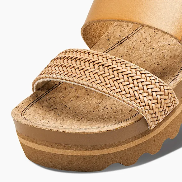 Pantofle REEF Wms Cushion Vista Hi natural braid 2026 - 7