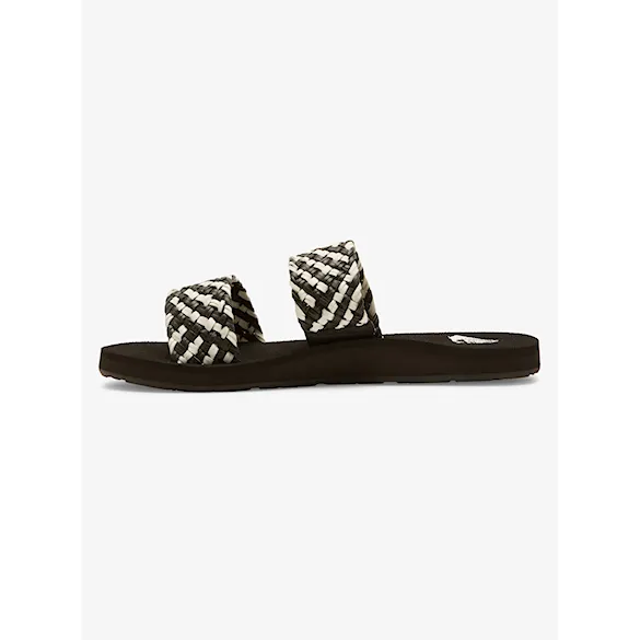 Klapki Roxy Porto Slide II black/white 2024 - 4